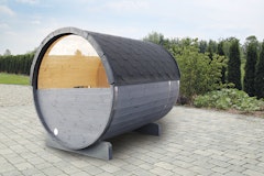 Wolff Finnhaus Aufschlag für Halbrundglas Ø 205 cm für SaunafässerZubehörbild