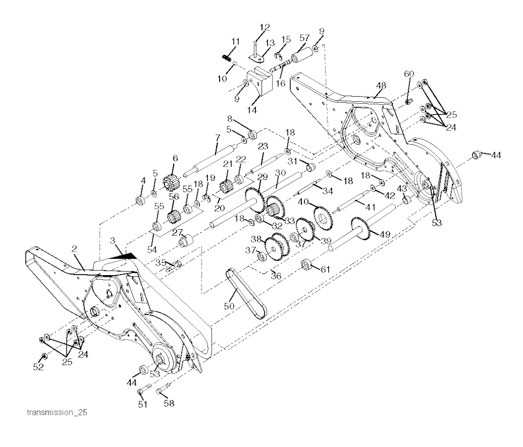 Explosionszeichnung Ersatzteile