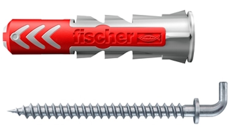 FISCHER DuoPower 8 x 40 WH mit Winkelhaken (4 Stück) 535001