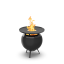 Vorschaubild höfats MOON 45 All Black Plancha-Grillset mit niedrigem Fuß