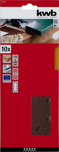 kwb 10Streifen Korund gl 115 K 120 818712