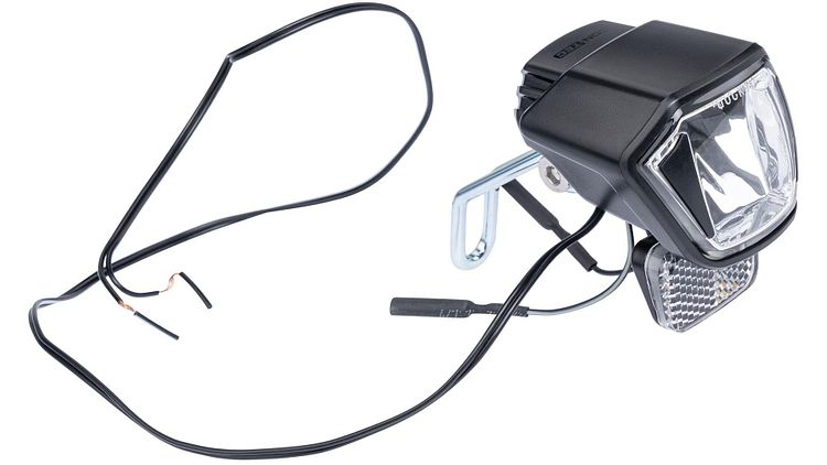 CONTEC Scheinwerfer DLUX 50 N++ schwarz mit Nirohalter (0.710.916/8), (Sonderpos