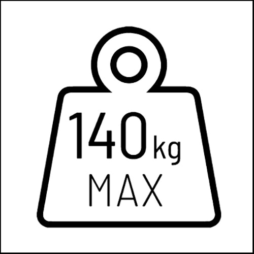 Lafuma Relaxliege R CLIP, Stahl / Batyline