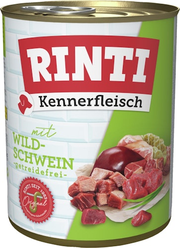 RINTI Kennerfleisch 800g Dose Hundenassfutter