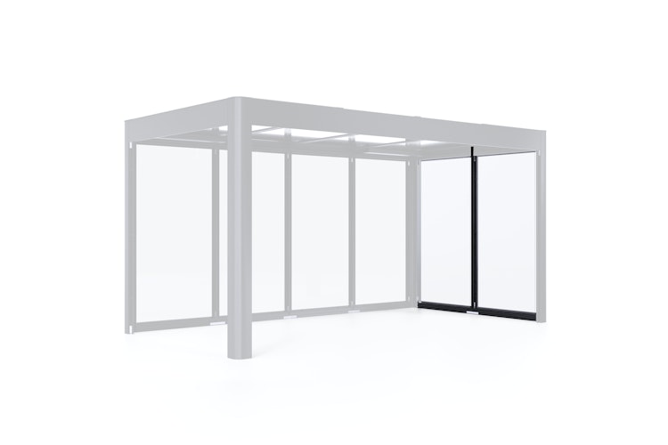 SunElements Wandelement SunCover Infinity - 6 mm Acrylglas klar