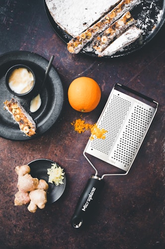 Microplane Doppelreibe Grob & Fein GOURMET Schwarz