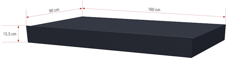 Gutta Rechteckvordach BS 200 in kubischem Design (neues Modell)