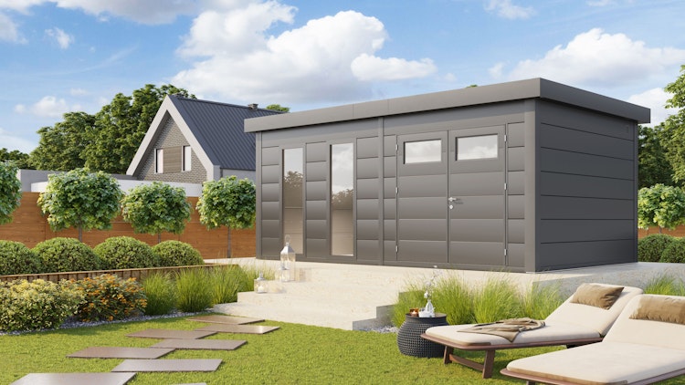 Telluria Metallgerätehaus Classico 5436+