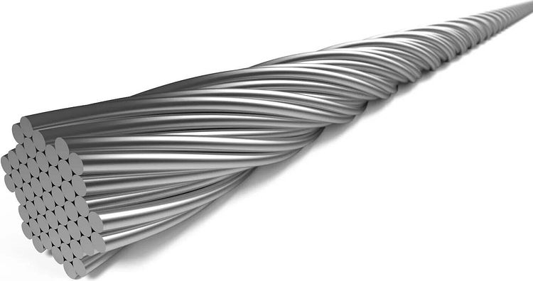 Elvedes Bremsinnenzug 49 strands 2250 mm silber