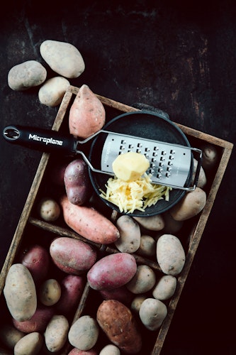 Microplane Reibe Sehr Grob GOURMET Schwarz