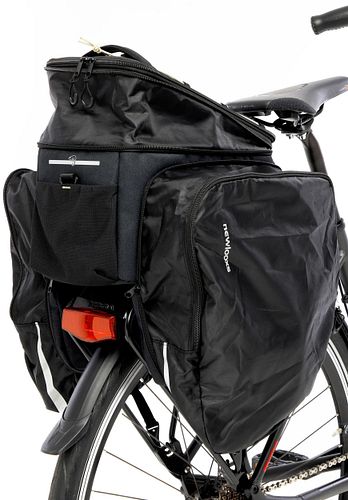 New Looxs Gepäckträgertasche Sports Trunkbag schwarz black Racktime