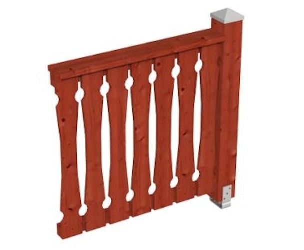 Skan Holz Brüstung Balkonschalung zu Pavillon Cannes / Orleans