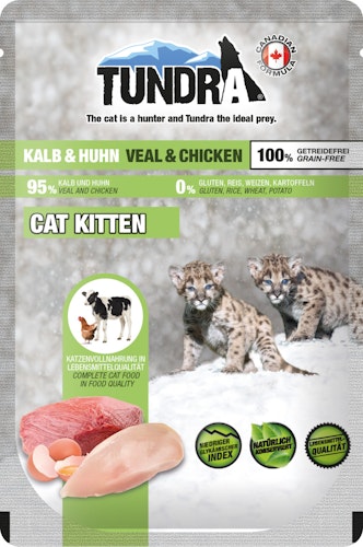 Tundra Cat Kitten 85 Gramm Katzennassfutter