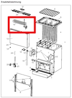 Weka Ersatz Verdampferheizkörper 1,5 KW 374683001902