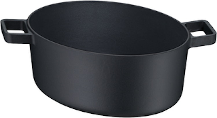 WMF Flavour Bräter oval, 33 x 26 cm, Black