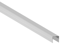 GroJa Fertigzaun Abdeckleiste 180 Ev1Zubehörbild