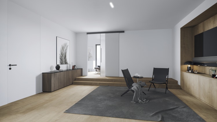 Griffwerk Glasschiebetürkomplettset Planeo Air mit Planeo X60