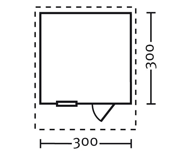 Skan Holz 28 mm Gartenhaus Como