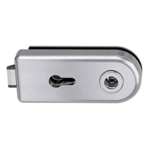 Griffwerk SMILE -Edelstahl matt-Optik Schlosskasten -PZ