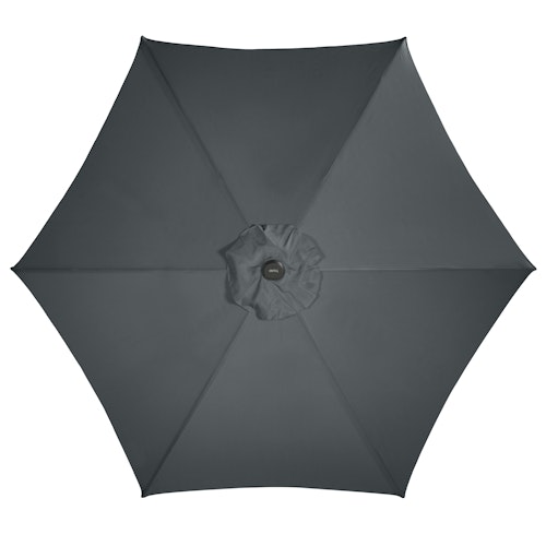 Derby Mittelmastschirm BASIC 300 Lift, Aluminium Anthrazit / 100 % Polyester 180 g/m²