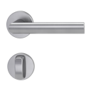 Vorschaubild Griffwerk Türgriff OVIDA K3 Edelstahl matt - Klipptechnik