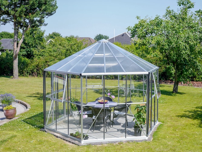 Vitavia Gewächshaus Juno/Hera 9000 inkl. 3 Seitenfenstern - 9,0 m²