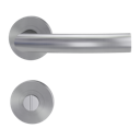 Vorschaubild Griffwerk Türgriff LORITA PROFESSIONAL Schraubrosette- Edelstahl matt