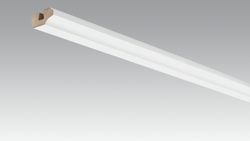 MEISTER Meistercell-ummantelte Profile Deckenabschlussleiste 2380 x 19 x 38 mm 20095 Warm fineline