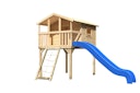 Vorschaubild Akubi Kinderspielhaus Kinderspielgerät Benjamin inkl. Wellenrutsche und Netzrampe (Set B)