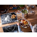 Vorschaubild WMF Extrabräter mit Metalldeckel und Bratenthermometer