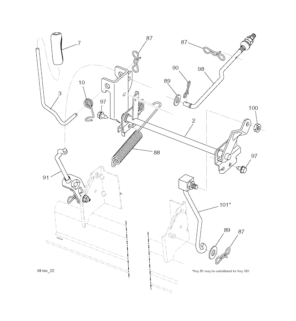 Explosionszeichnung Ersatzteile