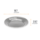 Vorschaubild Petromax Emaille Teller 2 Stück