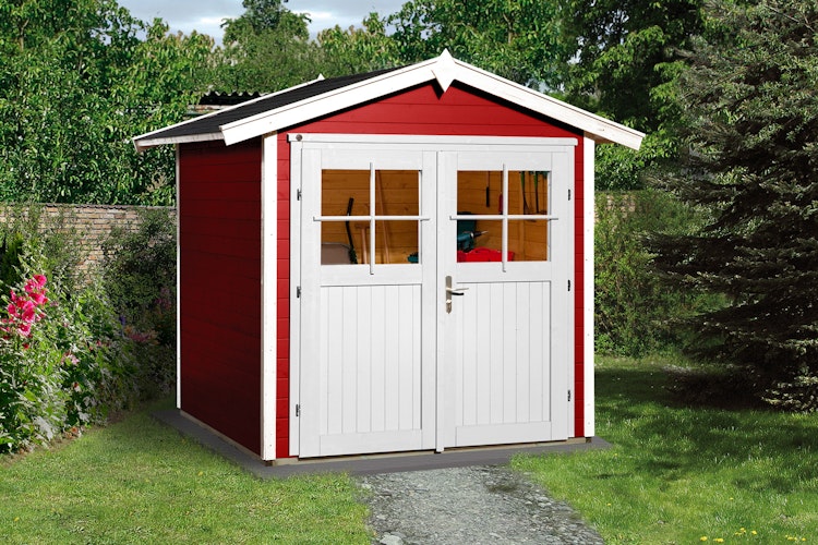 Weka Gartenhaus 224 inkl. Doppeltür - 21 mm