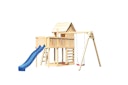 Vorschaubild Akubi Stelzenhaus Frieda mit Wellenrutsche, Doppelschaukelanbau, Anbauplattform und Kletterwand
