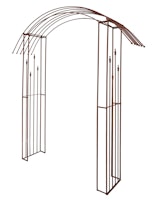 Badeko Rosenbogen „Mannheim“ in Edelrostoptik