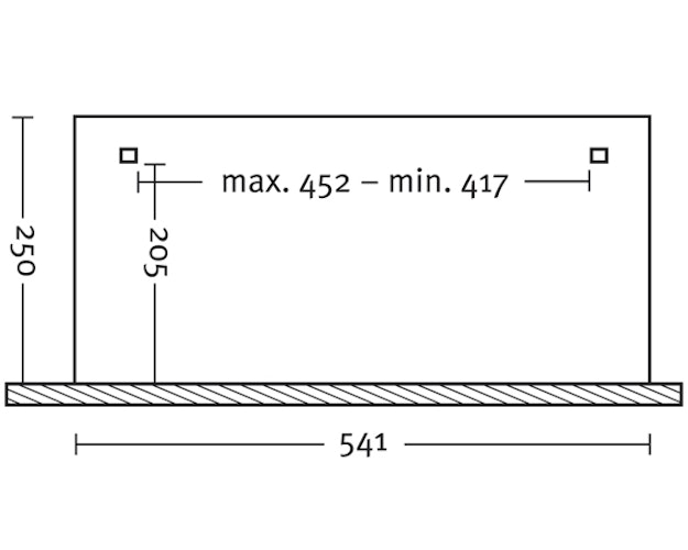 Skan Holz Terrassenüberdachung Ravenna o. Mittelpfosten Breite 541 cm aus Douglasie