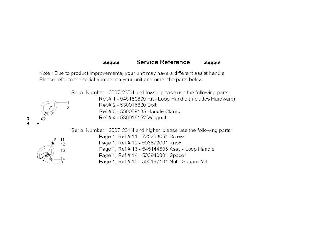 Explosionszeichnung Ersatzteile