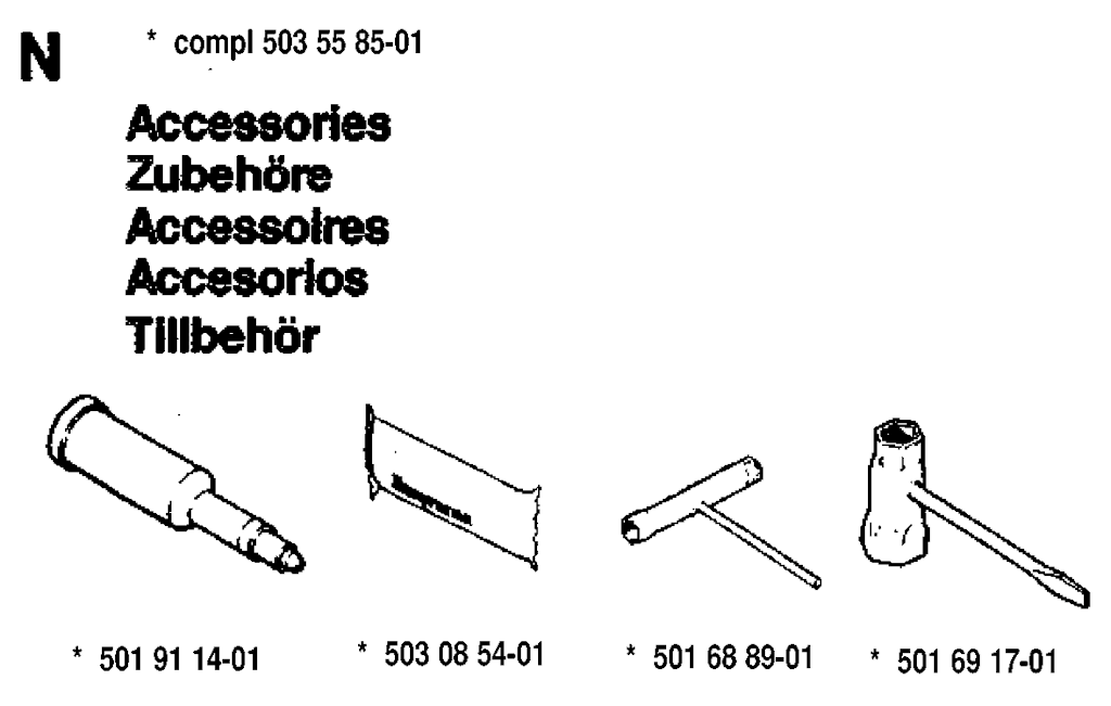 Explosionszeichnung Ersatzteile