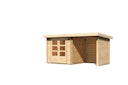 Vorschaubild Karibu Woodfeeling Gartenhaus Bastrup 2 naturbelassen - 28 mm