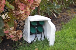 Ubbink StoneDecor Außensteckdose in Felsdesign