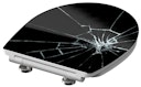 Vorschaubild Duroplast HG WC-Sitz BROKEN GLASS