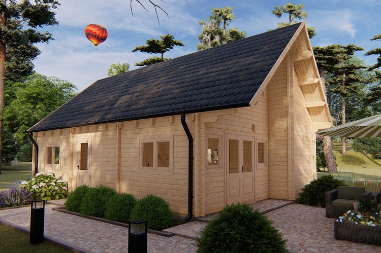 Wolff Finnhaus Ferienhaus Pargas 60 - 68 mm