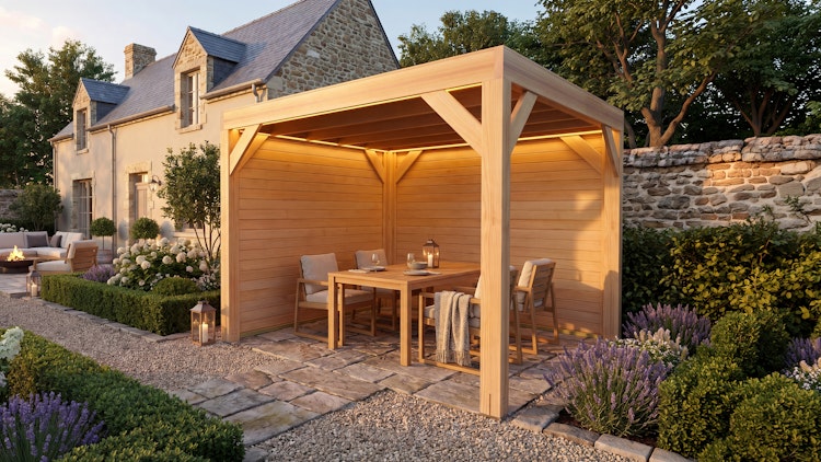 Weka Design Pavillon Lumley - 300 x 300 cm