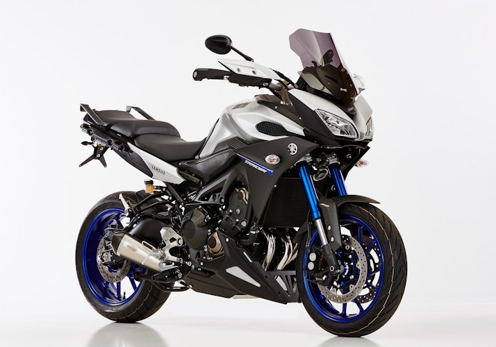 ERMAX Windschutzscheibe Sport Acrylic durchsichtig Schwarz getönt für YAMAHA MT-10 / SP
