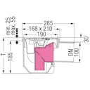 Vorschaubild KESSEL 33101 - Kellerablauf 150 x 190 mm