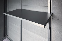 Wolff Finnhaus Regal Set 80 cm für Metall Gartenhäuser Ulrik & LinneaZubehörbild