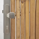 Vorschaubild BambusBASIS Modul5 Tür mit Edelstahlrahmen