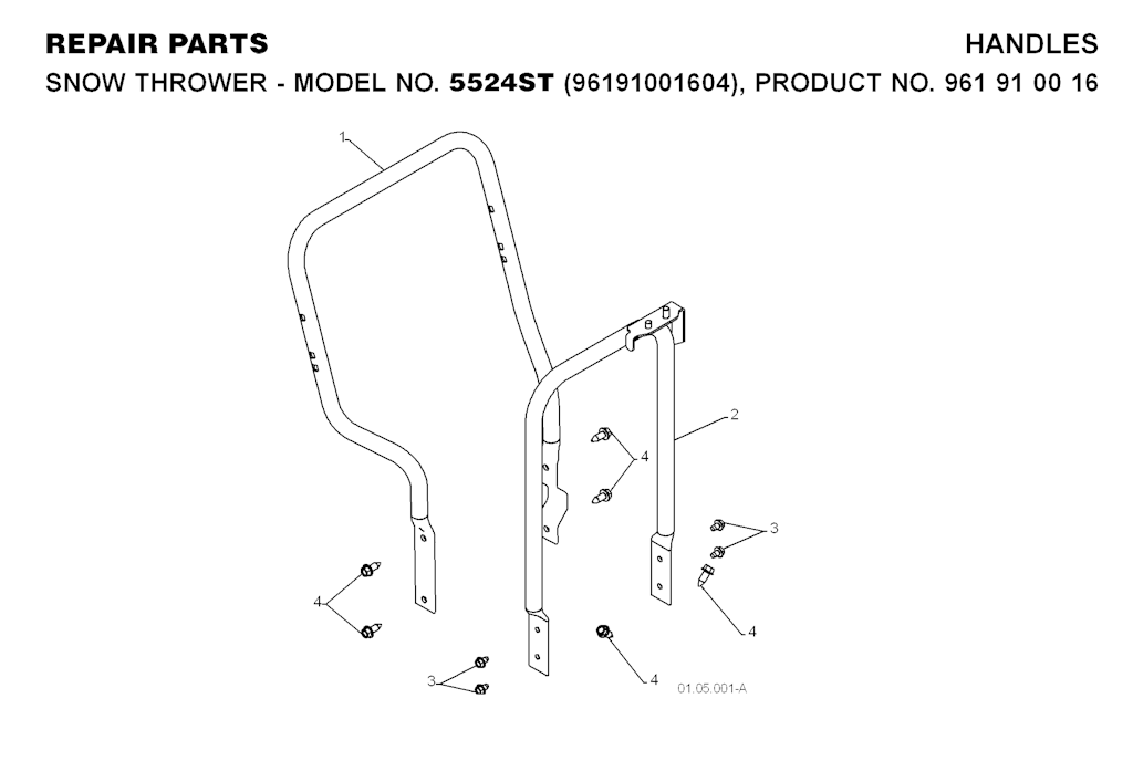 Explosionszeichnung Ersatzteile
