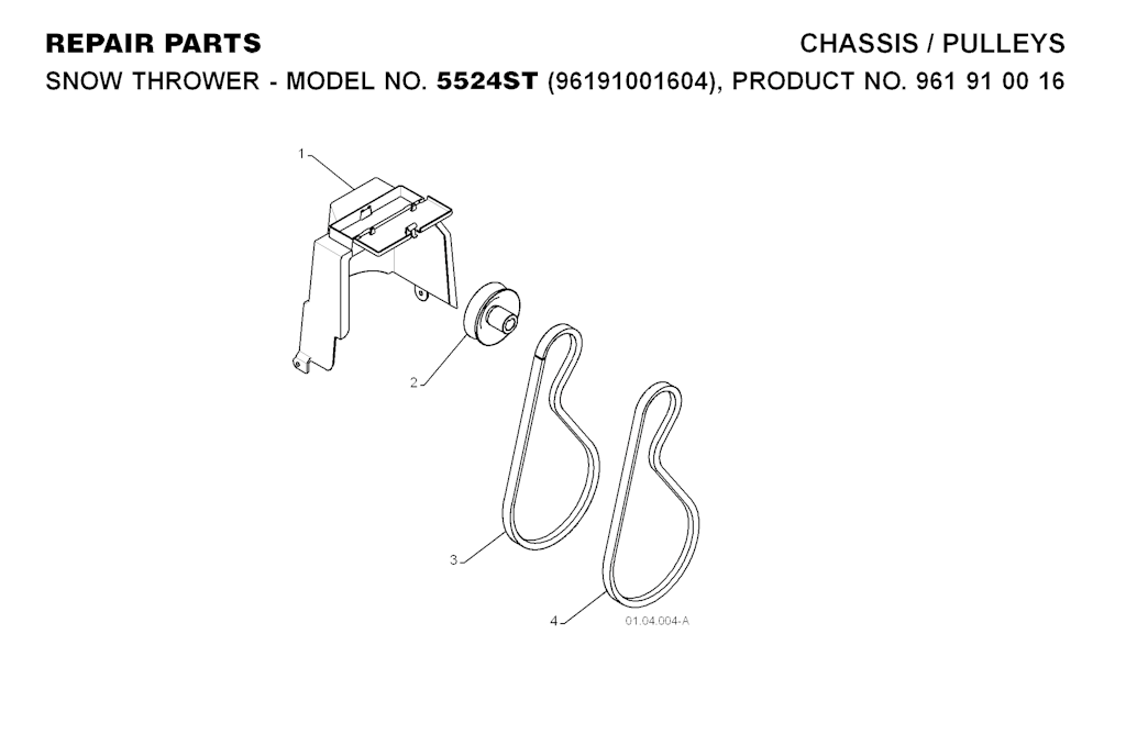 Explosionszeichnung Ersatzteile