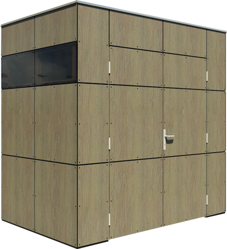 Bertilo Gartenhaus HPL Mini - 6 mm